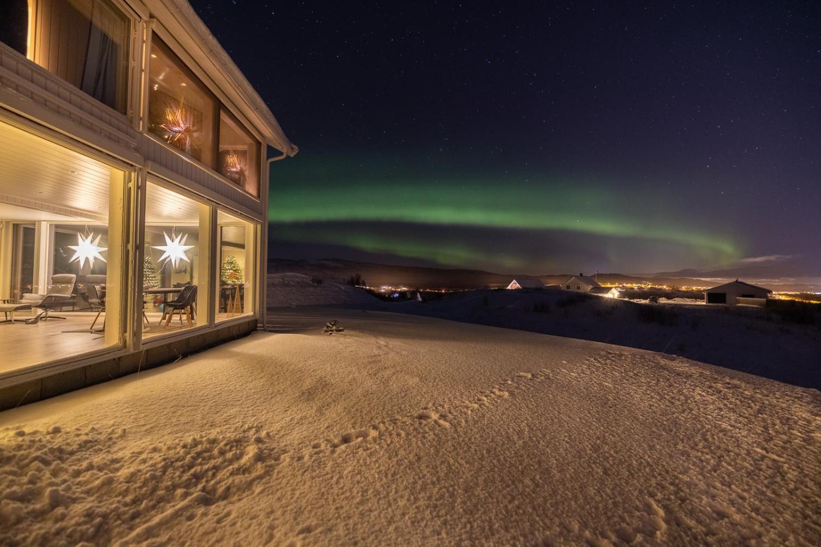 Aurora Borealis Observatory Silsand 外观 照片