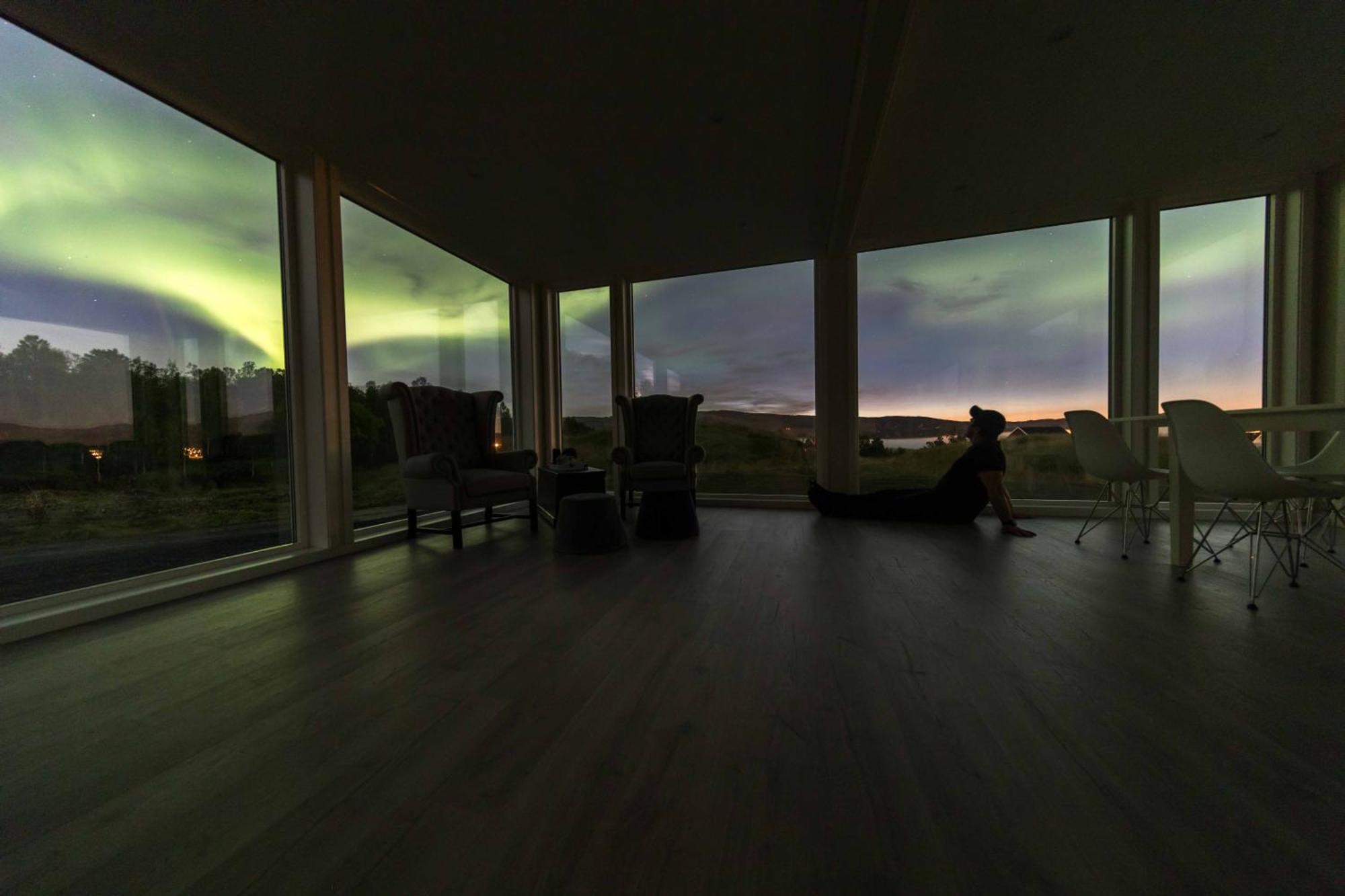 Aurora Borealis Observatory Silsand 外观 照片