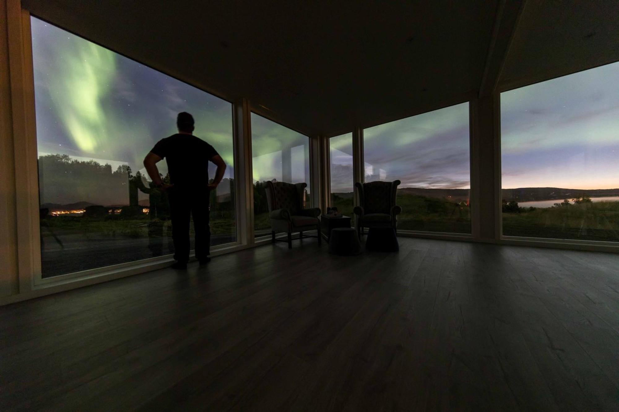 Aurora Borealis Observatory Silsand 外观 照片